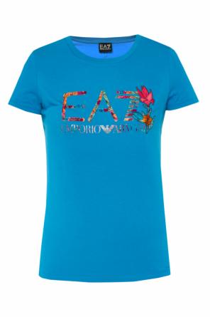 Floral motif t-shirt, zdjęcie 1 Floral motif t-shirt od EA7 Emporio Armani